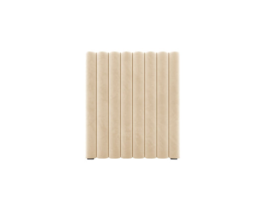 Mistero — Headboard Nude (Paris Beige) Black Plastic