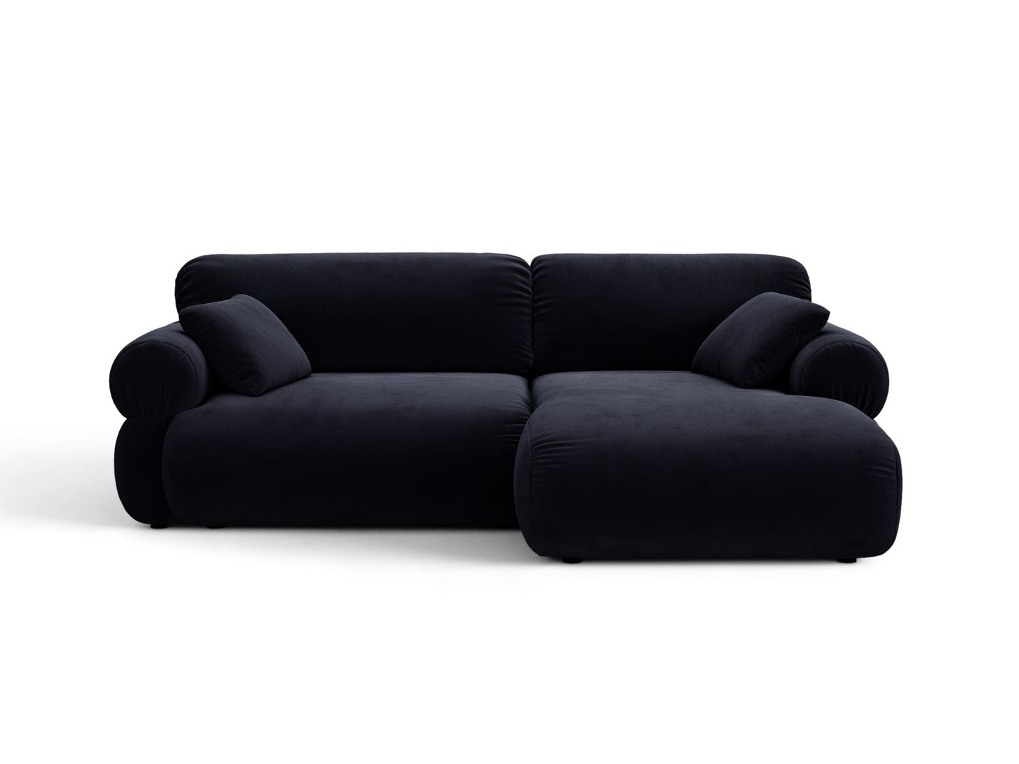 Ophelia — Corner Sofa (236x164x84 cm) Royal Blue (Salvador 5) Right