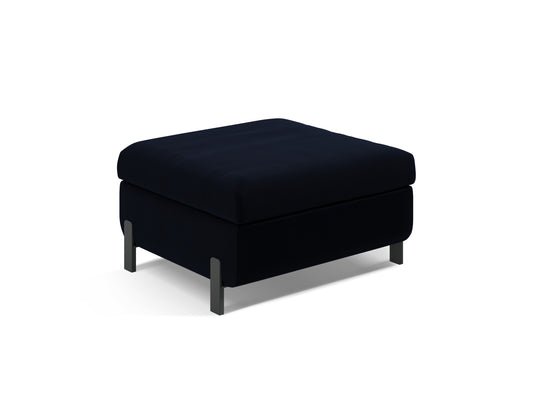 Gloria — Pouf Royal Blue (Salvador 5) Black Metal