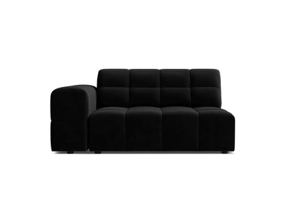 Jennifer — Modular Sofa (126x102x78 cm) Black (Bluvel 19)