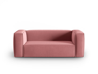 Mackay — Sofa Flamingo (Casino Salmon) Black Plastic