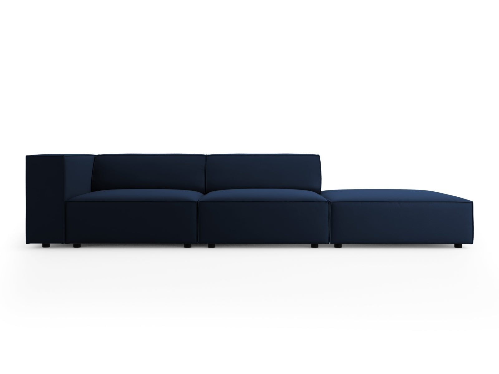 Arendal — Diivan Royal Blue (Casino Deep Blue) Must plastik paremal