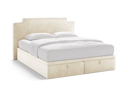 Princess — Bed (220x211x122 cm) Ivory (Magic Velvet 2256)