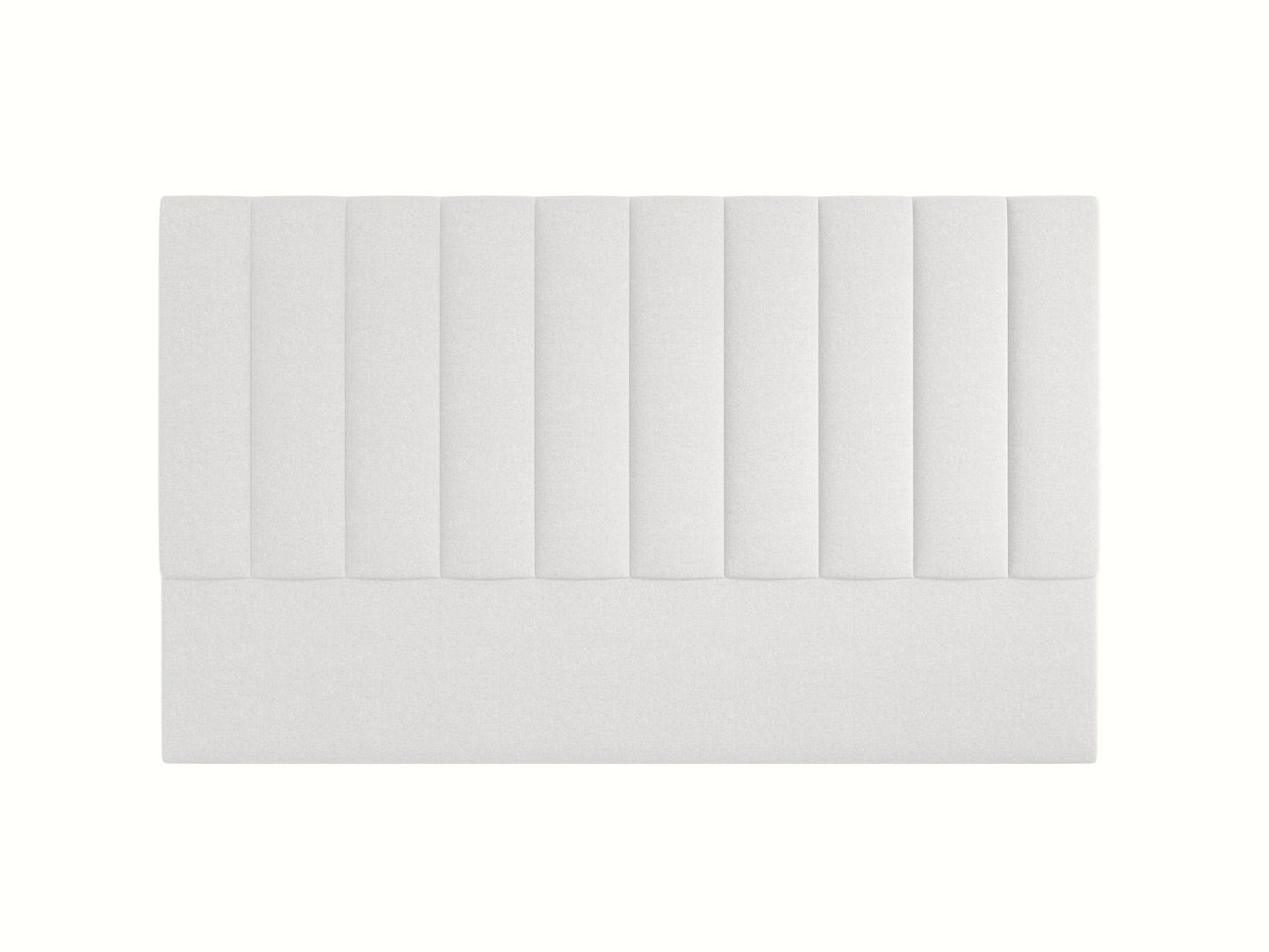 Marl — Headboard Silver (Eden 17 Silver) Black Plastic