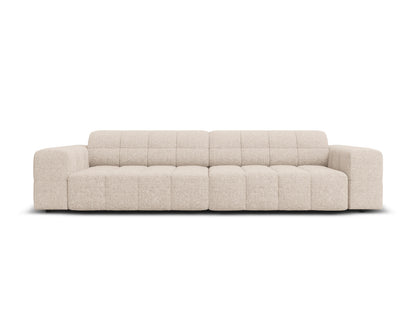 Chicago — Sofa Beige (Haga 30) Black Plastic