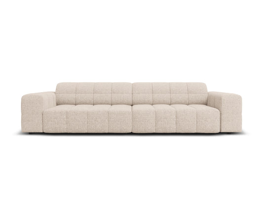 Chicago — Sofa Beige (Haga 30) Black Plastic