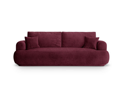 Ella — Sofa (253x108x88 cm) Burgundy (Sorella 59)