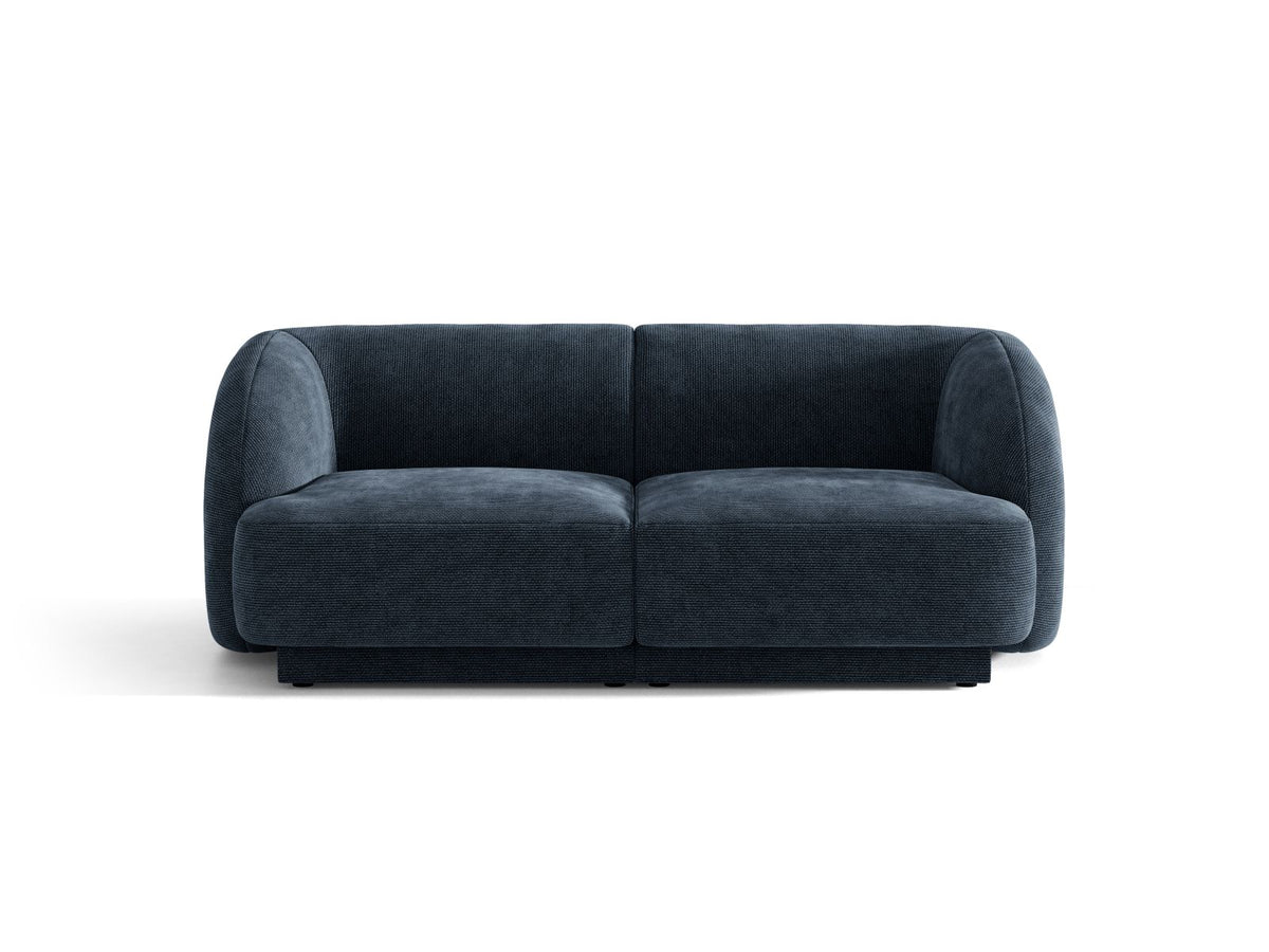 Miley — Sofa Royal Blue (Haga 86) Black Plastic