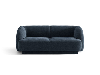 Miley — Sofa Royal Blue (Haga 86) Black Plastic