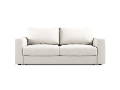 Grena — Sofa White (BABEL WHITE) Black Plastic