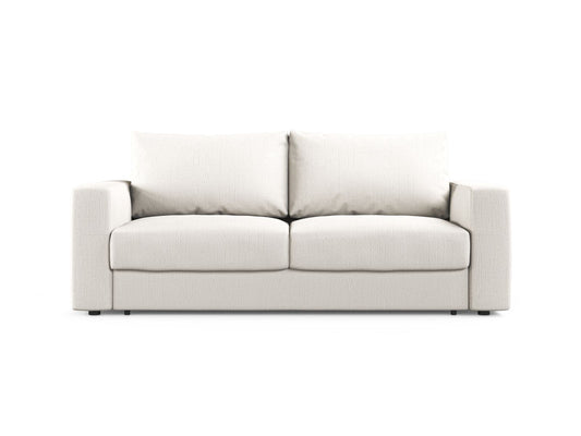 Grena — Sofa White (BABEL WHITE) Black Plastic