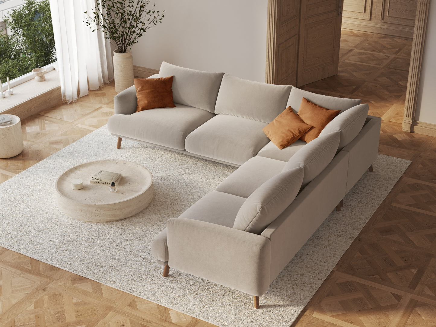 Naomi — Corner Sofa (280.0x280.0x75.0 cm)