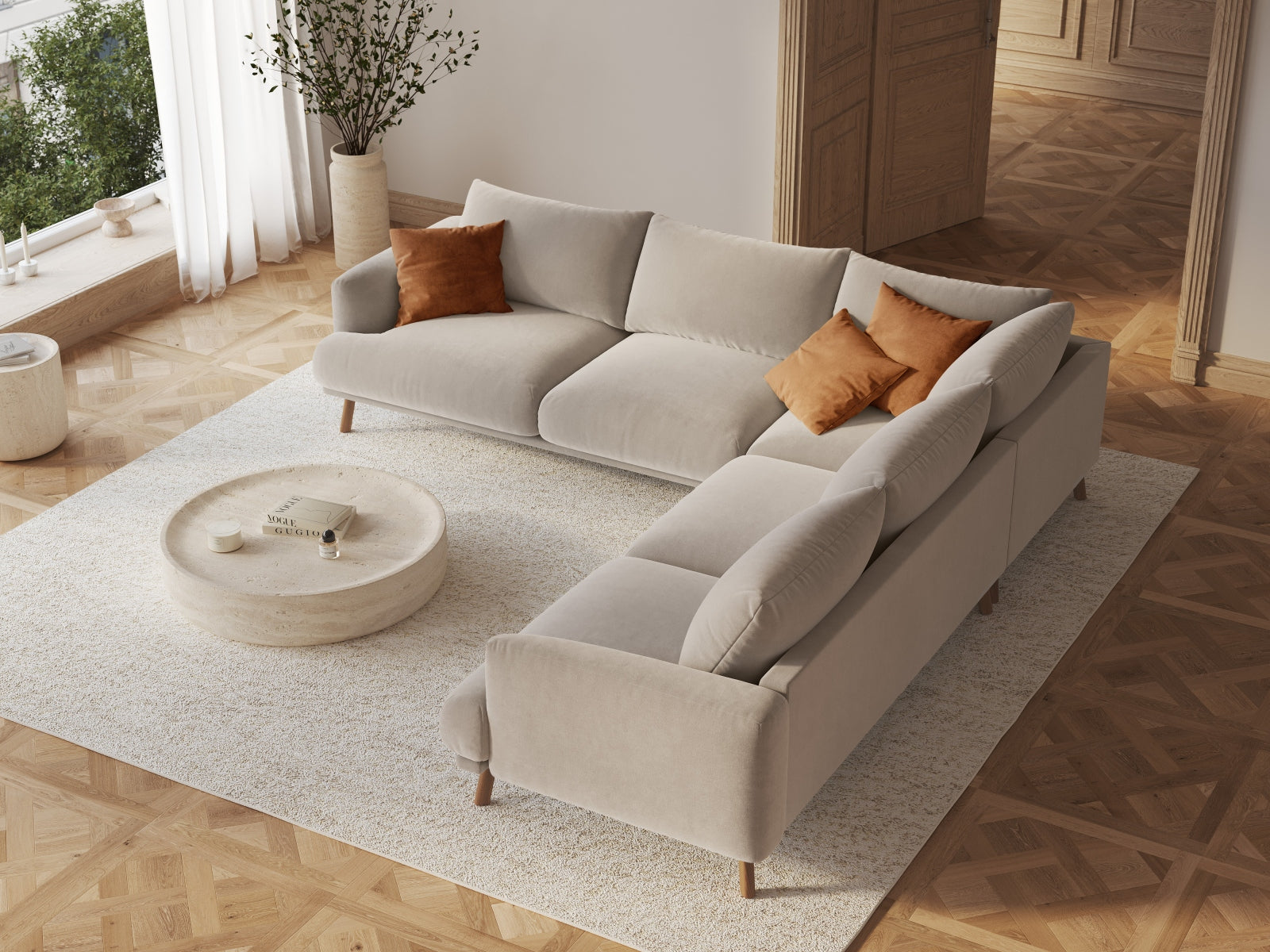 Naomi — Corner Sofa (280.0x280.0x75.0 cm)