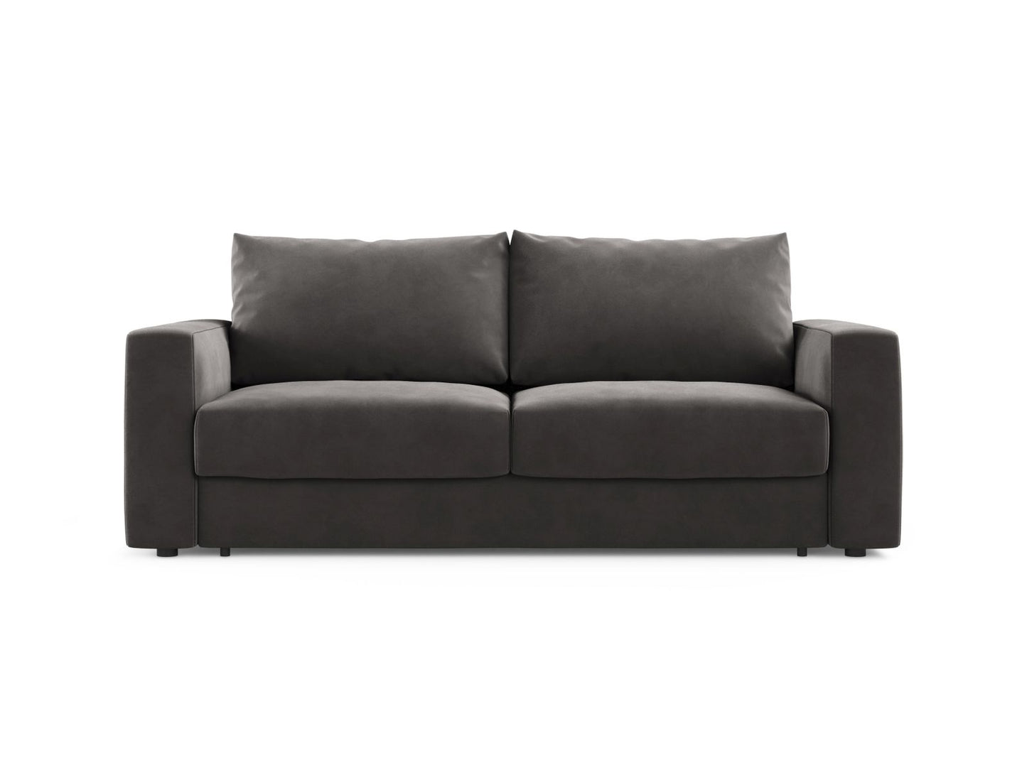 Grena — Sofa Dark Grey (Salvador 18) Black Plastic