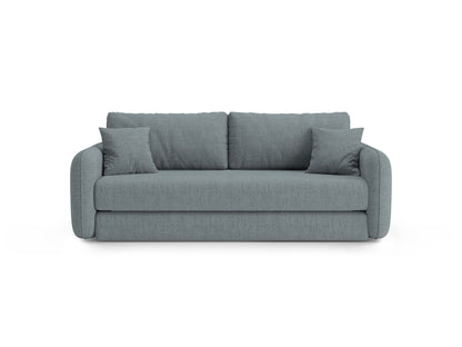Dormi — Sofa Light Blue (Moly 74) Black Plastic