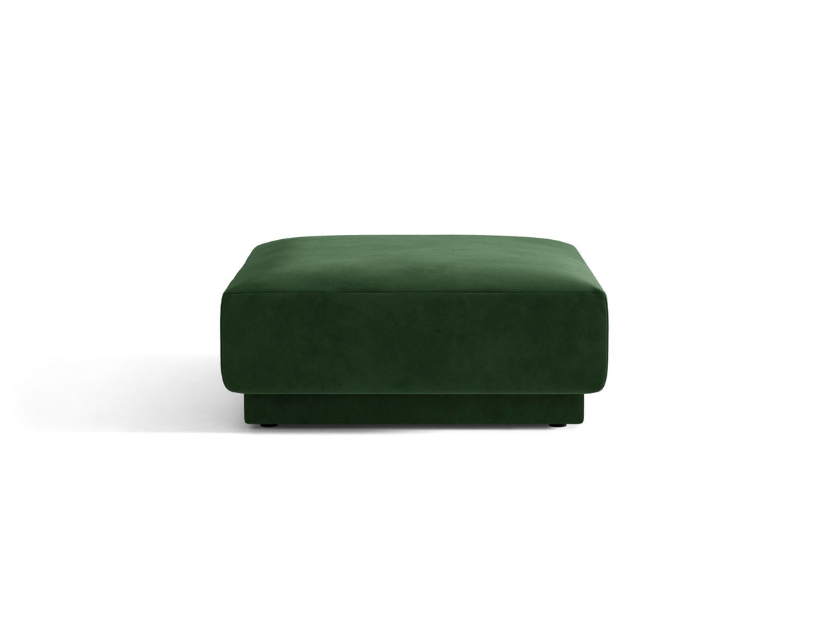 Miley — Pouf Bottle Green (Venus 2940) Black Plastic