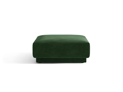Miley — Pouf Bottle Green (Venus 2940) Black Plastic