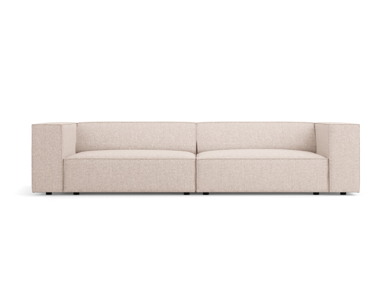 Arendal — Diivan Beige (Haga 30) Must plastik