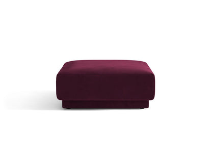 Miley — Pouf Burgundy (Venus 2932) Black Plastic