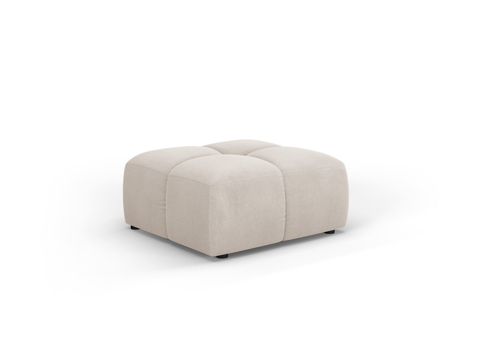 Moritz — Pouf Beige (Rebel 25) Must plastik