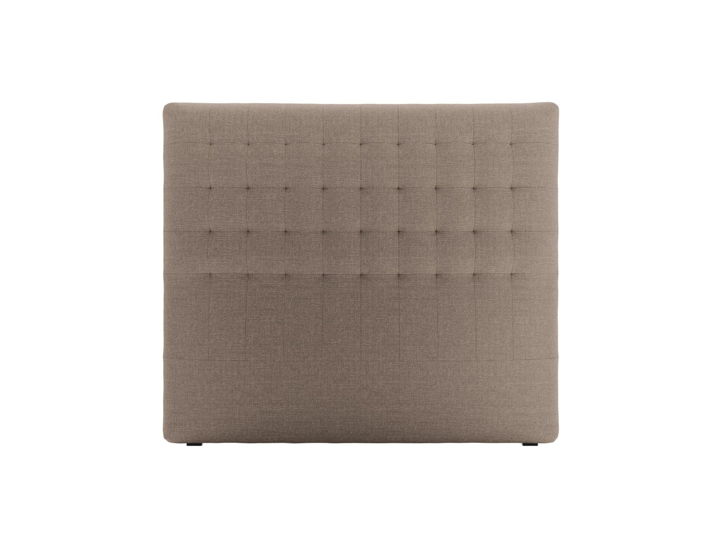 Nova — Headboard Cappuccino (Liberty 5) Black Plastic