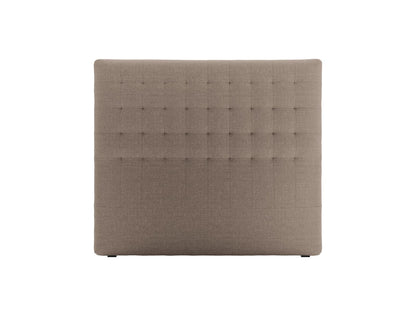 Nova — Headboard Cappuccino (Liberty 5) Black Plastic