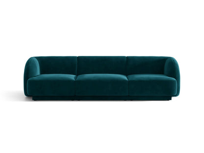 Miley — Sofa Deep Petrol (Venus 2911) Black Plastic