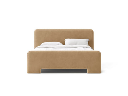 Eda — Bed (151x216x100 cm) Almond Beige (Casino Lion)