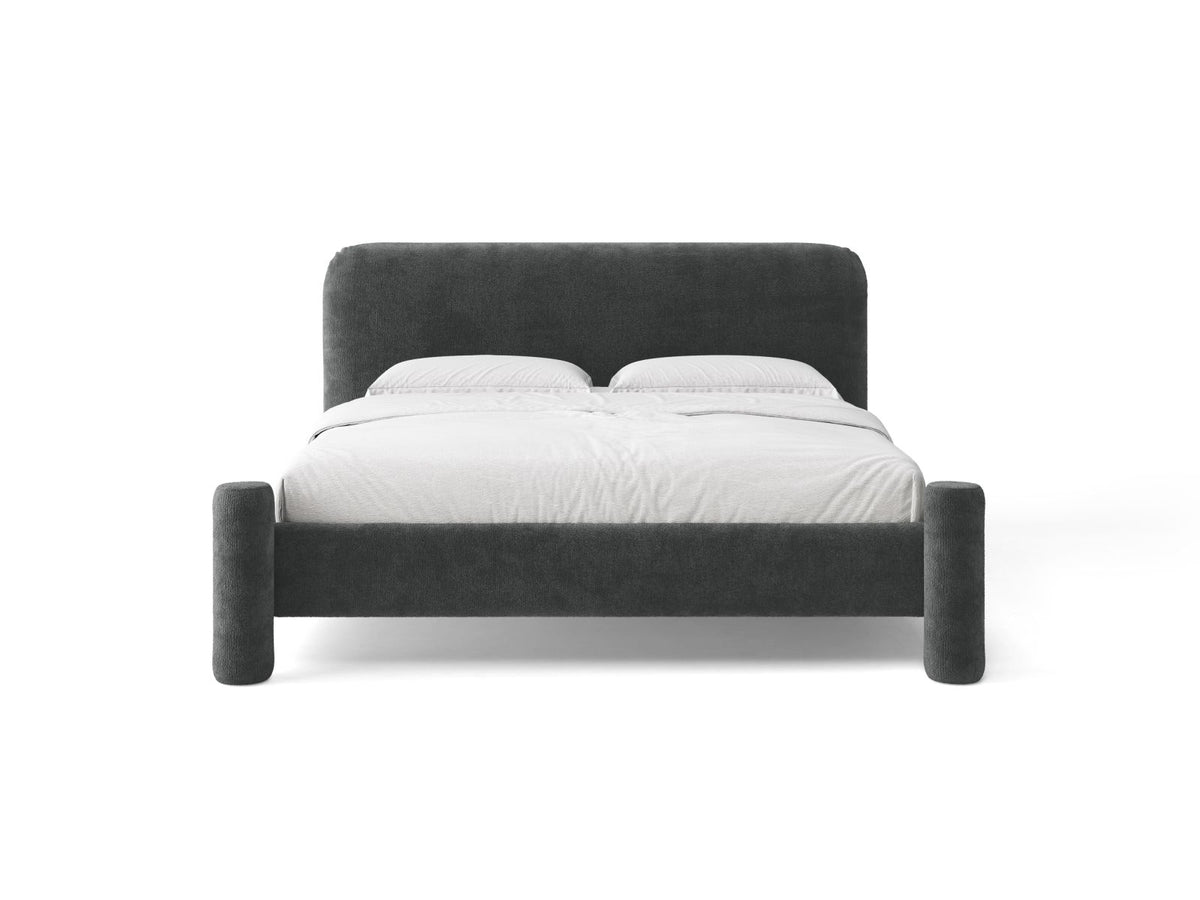 Vera — Bed (164x223x100 cm) Dark Grey (Perfect Harmony 90)