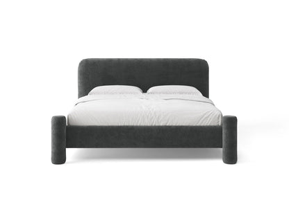 Vera — Bed (164x223x100 cm) Dark Grey (Perfect Harmony 90)