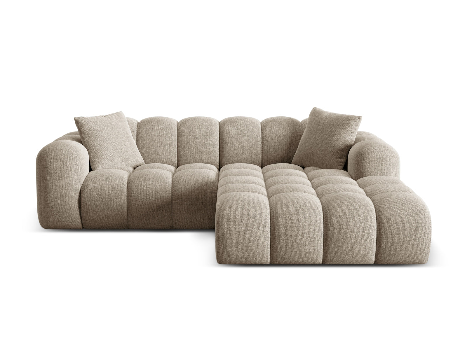 Treno — Nurgadiivan tumepruun (Eden 4 Beige) must plastik paremal