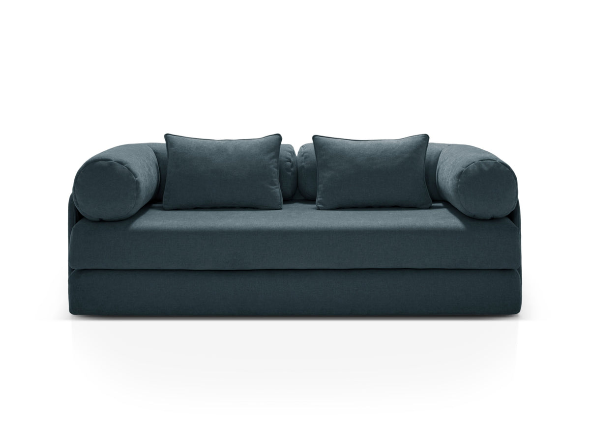 Dreamy — Sofa Deep Petrol (Liberty 13) Black Metal