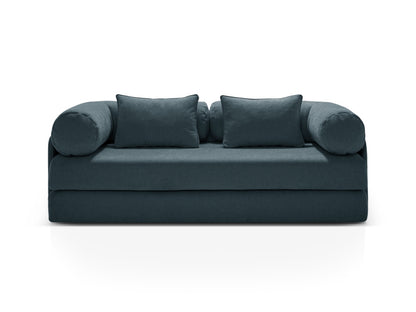 Dreamy — Sofa Deep Petrol (Liberty 13) Black Metal