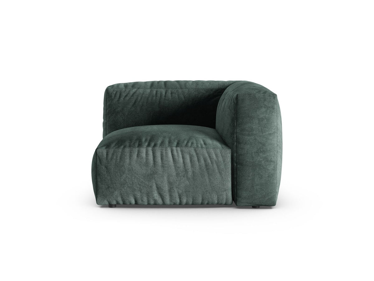 Martina — Modular Sofa Petrol (Vogue 12) Black Plastic Unknown