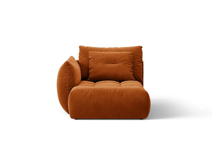 Bloom — Chaise Longue (112x152x97 cm) Terracotta (Casino Terracota) Left