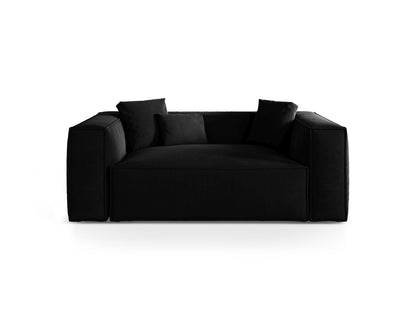 Aveiro — Sofa Black (Casino Black) Black Plastic