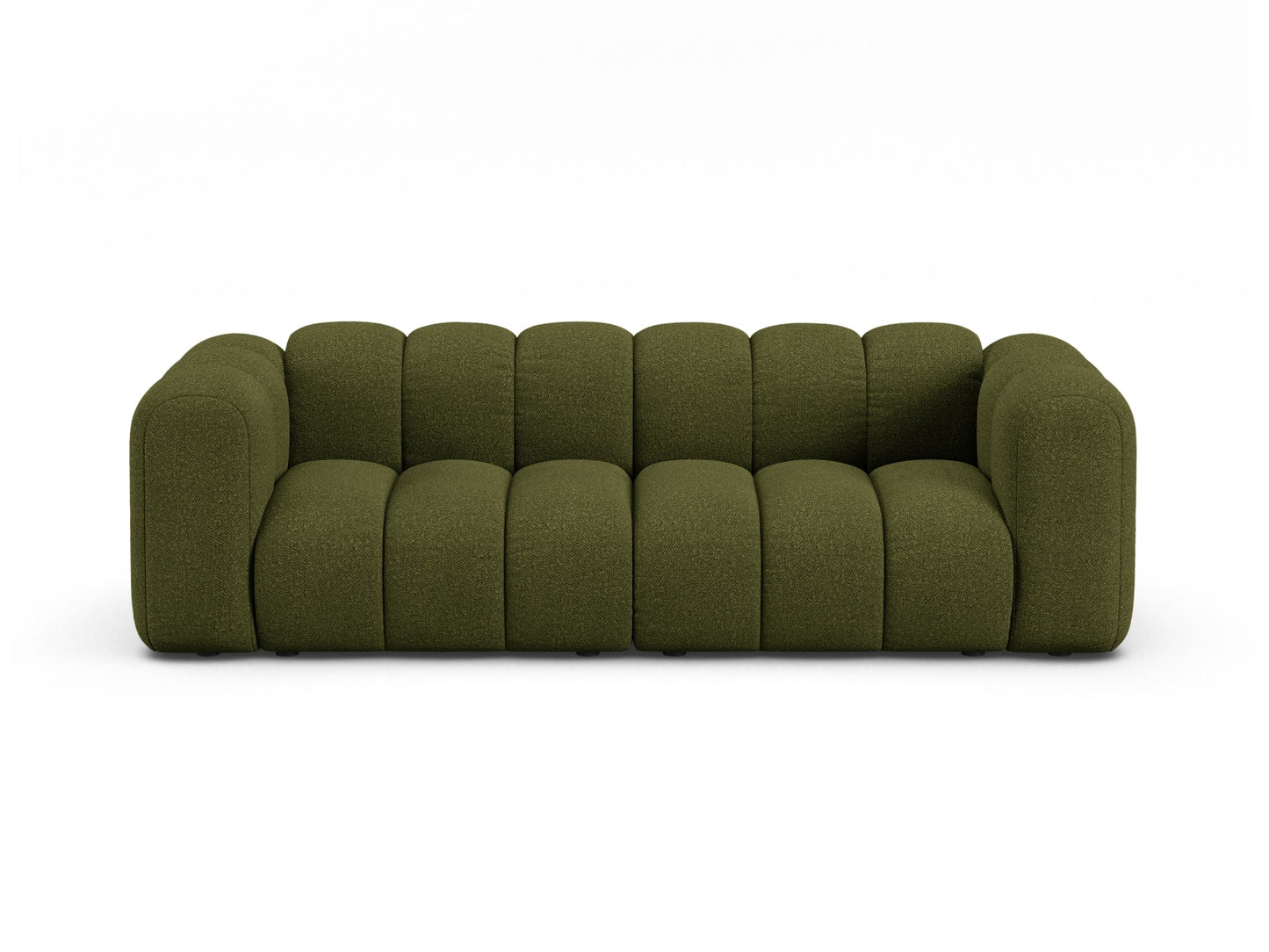 Lupine — Sofa Dark Olive Green (Baloo 2090) Black Plastic