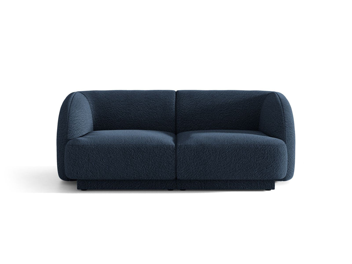 Miley — Sofa Dark Blue (Baloo 2088) Black Plastic