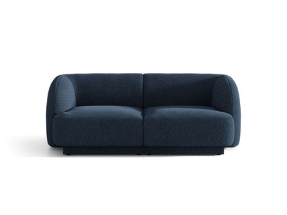 Miley — Sofa Dark Blue (Baloo 2088) Black Plastic