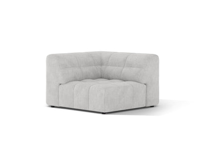 Jennifer — Modular Sofa (99x99x78 cm) Silver (Eden 17 Silver)