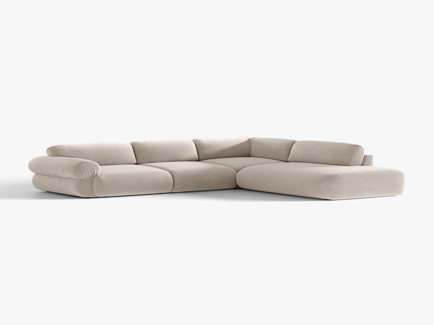 Ophelia — Corner Sofa (289x243x84 cm) Beige (Salvador 1) Right