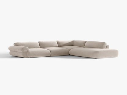 Ophelia — Corner Sofa (289x243x84 cm) Beige (Salvador 1) Right