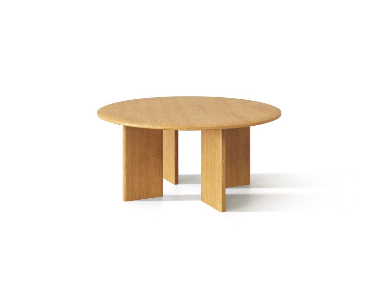 Charlotte — Table (90x90x40 cm) Natural Oak (Wood)