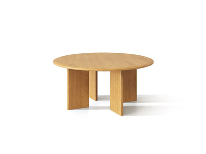Charlotte — Table (90x90x40 cm) Natural Oak (Wood)