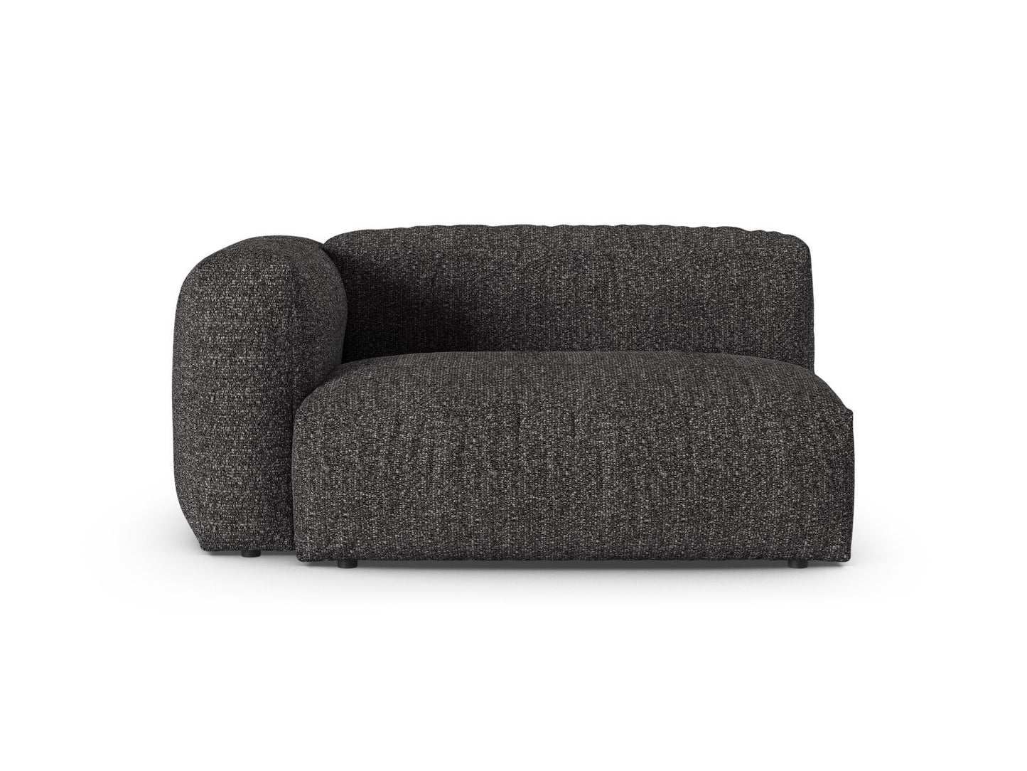 Martina — Modular Sofa Anthracite (Monet Anthracite) Black Plastic