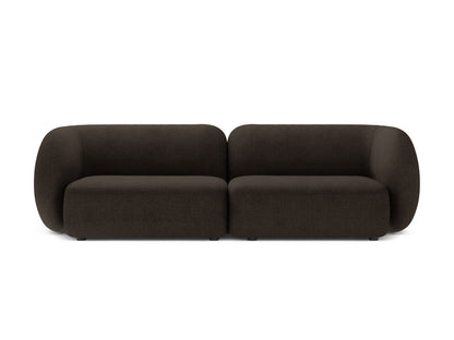 Kate — Sofa Brown (Baloo 2081) Black Plastic