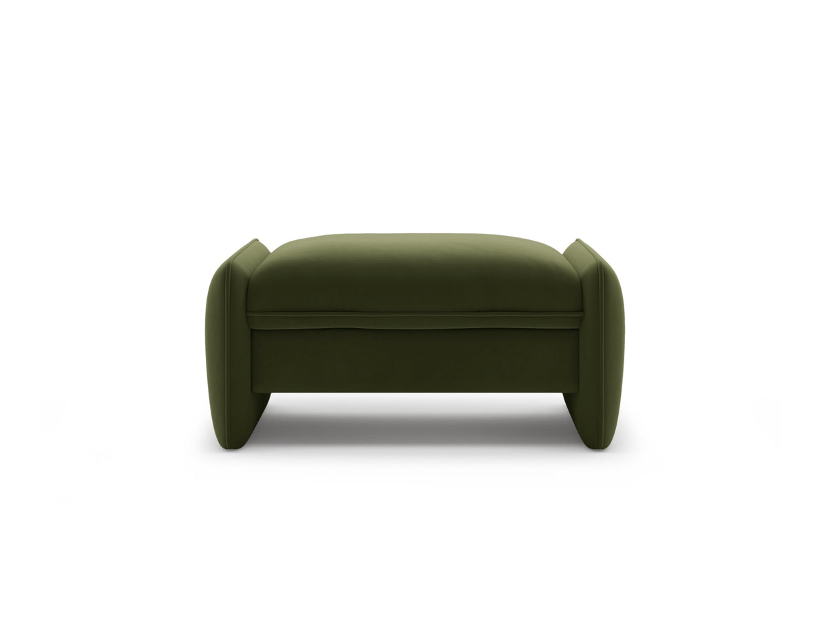 Georgia — Pouf (95x70x43 cm) Army Green (Magic Velvet 2295)