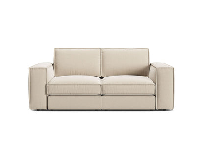 Pola — Sofa Beige (BABEL TOFFEE) Black Plastic