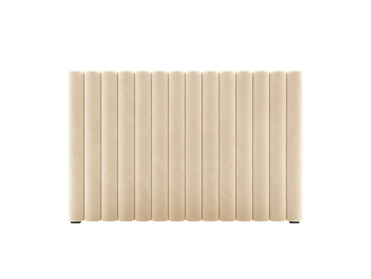 Mistero — Headboard Nude (Paris Beige) Black Plastic