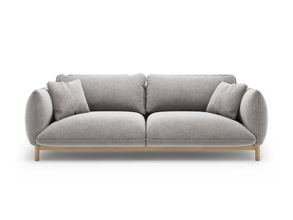 Ada — Sofa (208x101x78 cm) Light Grey (Wind 84)